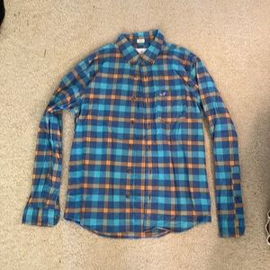 Plaid Hollister button down